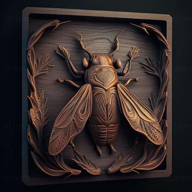 3D модель Batocera wallacei (STL)